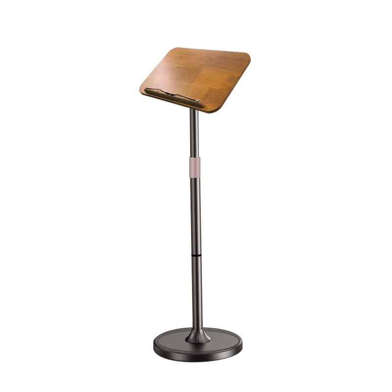 Music - Aluminum alloy solid wood floor reading