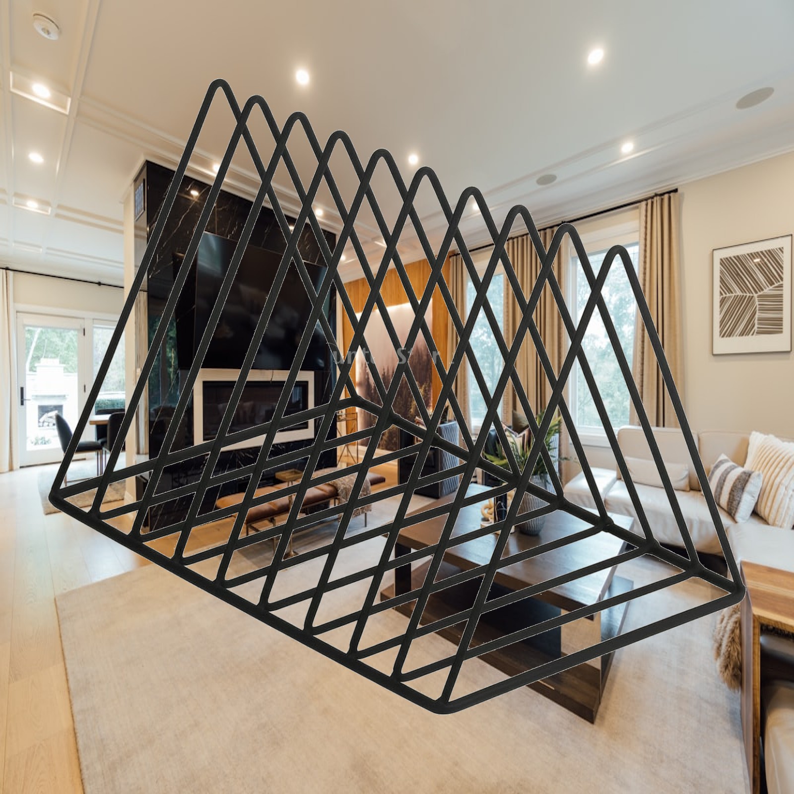 Iron Wire Desktop Organizer St - Magazines 评论和价格