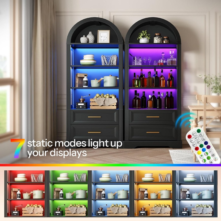 Display Cabinet, Tall Arched B - Books 评论和价格