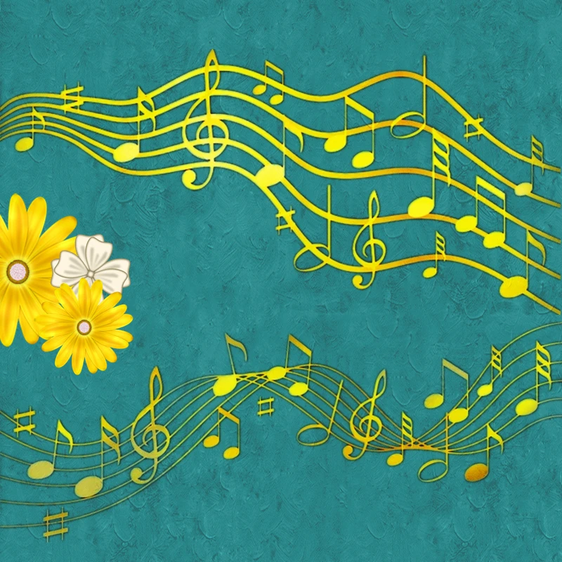 Notes Music Background Hot Foi - Blank Sheet Music Notebook 评论和价格