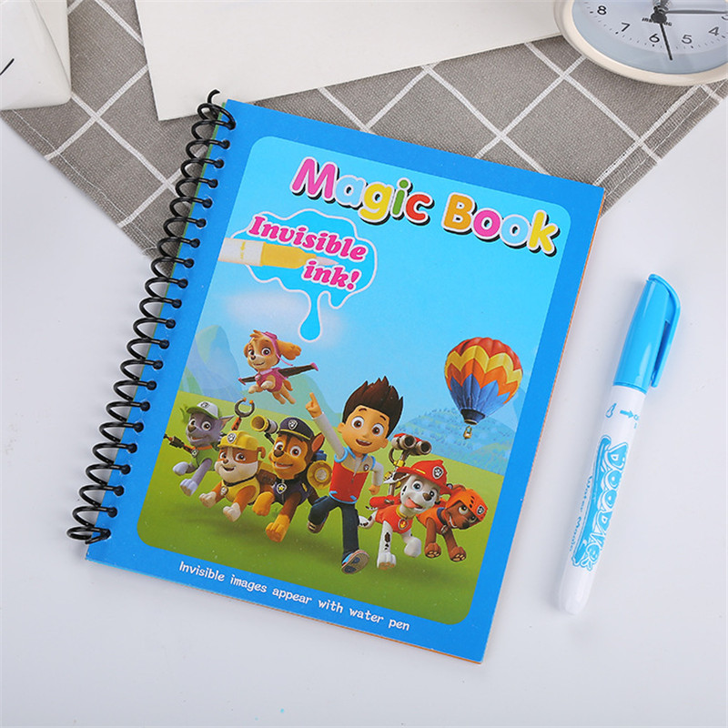 Paw Patrol Reusable Magic Wate - Reusable Water Magic Coloring Book 评论和价格